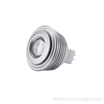 6W MR16 LED spotlight with 30/60/ 80°angle adjustable Sharp COB chip
